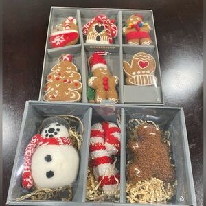 Pottery Barn Festive Holiday Ornament Sets